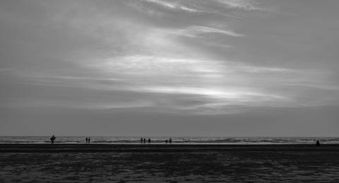 After the sunset, Karde Beach