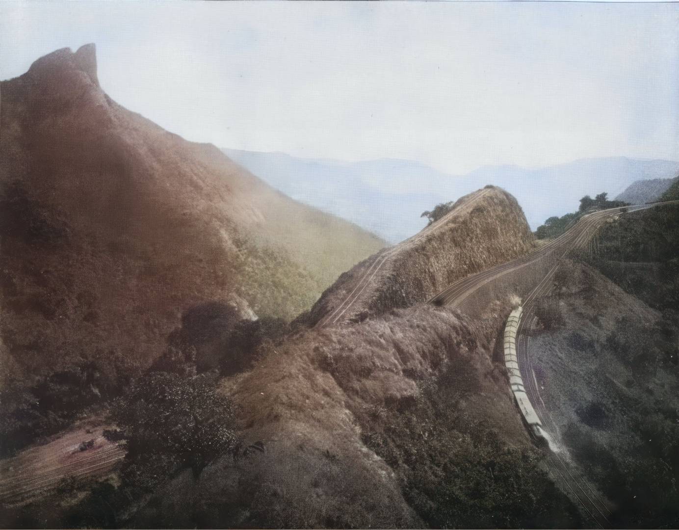Monkey Hill at Bhor Ghat 1890s