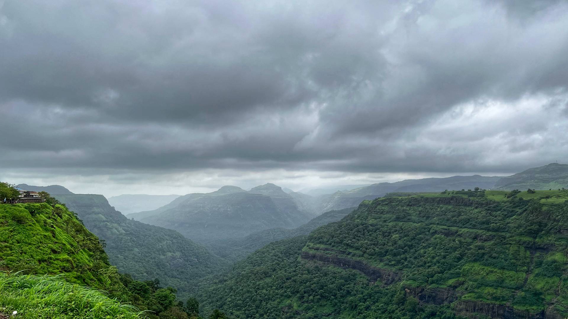 Rajmachi forts from Khandala